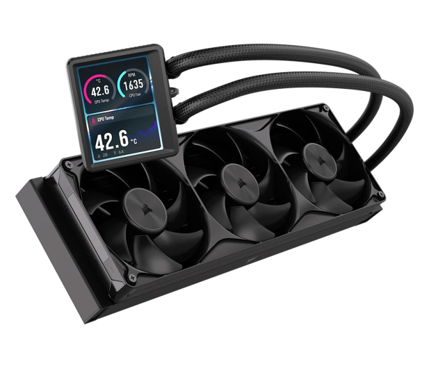 Corsair NAUTILUS II 360 RS LCD 3x120mm - 1603099 - zdjęcie 2